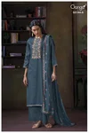 Terrie 5144 By Ganga Cotton Satin Embroidery Work Salwar Kameez